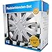 Cartrend 70277 Set de tapacubos Storm" con tuercas de cromo; 4 piezas,...