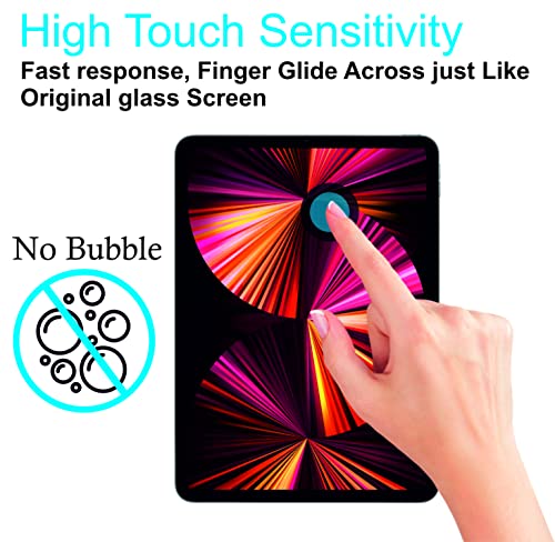 Image of Tempered Glass For iPad Air 4th 5th Generation /iPad Pro 11 inch 2022 /2021 /2020 /2018 Full Screen Protector Guard - Pack of 1
