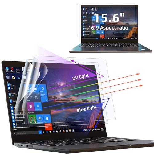 2 Stück Blaulichtfilter Displayschutzfolie für Laptops von Protescreen (kleiner Format)