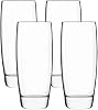Luigi Bormioli Michelangelo Masterpiece 14.5 oz Beverage Glasses - Elegant, Durable Fine Laser-Cut Rims - Ideal for Serving Various Beverages, Dishwasher Safe, Made in Italy Set of 4