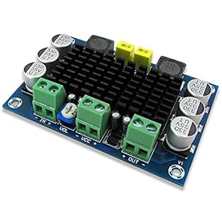 DC 12V-26V TPA3116 D2 Amplifier Board,Mono Channel 100W output,100W Amplifiers Amplificador DIY;Low noise, Low distortion, High pressurization; The TPA3116 D2 device provides comprehensive protection against short-circuit, overtemperature, overvoltag...