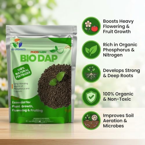 Image of Bio Dap Organic Fertilizers for Plants 3kg, Granules | Organic Plant Fertilizer & Food, Faster Root Growth, Healthy Flowering & Fruiting | Indoor & Outdoor, Home & Garden, Vegetable