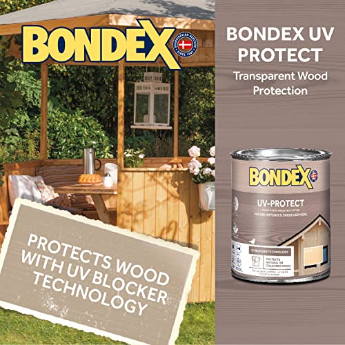 Bondex UV Protect Wood Varnish – Clear – Suitable for Exerior Wood - Long Life and Water Based – Mould Resistant – 750 ml 5 Bondex UV Protect Wood Varnish – Clear – Suitable for Exerior Wood - Long Life and Water Based – Mould Resistant – 750 ml - Image 5