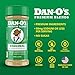 Dan-O's 8 Bottle Seasoning Set, Extra-Small Bottles, 8 Pack, Includes Original, Spicy, Chipotle, Crunchy, Cheesoning, Preem-O, SEA-soning and Tac-O Seasonings, Sugar Free, Zero Calorie, Seasoning Kit
