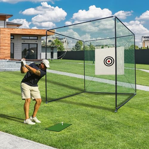 Thanaddo Golfkäfignetz 3m freistehend - 9