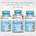 Solaray D-Mannose 1000mg with CranActin Cranberry Supplement 400mg, Urinary Tract Health & Bladder Support Capsules with Vitamin C, Vegan, 60 Day Guarantee, 75 Servings, 150 VegCaps