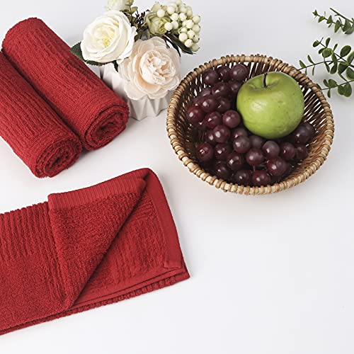 Anyi Dish Towels For Kitchen, Absorbent Cotton Kitchen Towels For Drying Dishes, Terry Tea Towels For Cleaning Set Of 3, 16X26 Inches #TOP7