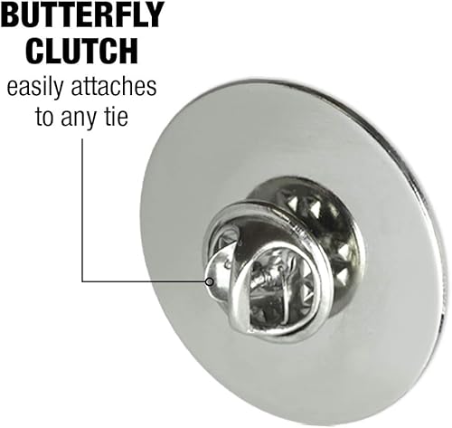 Miniatura 4 de Shelby Cobra Logo Metal 1.1" Tie Tack Hat Solapa Pin Pinback, Multi colorido