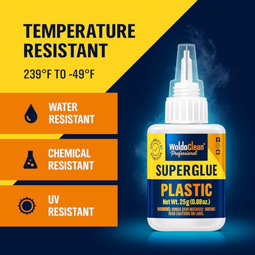 Woldoclean 9777 Super Glue For Plastic 25G thumb #3