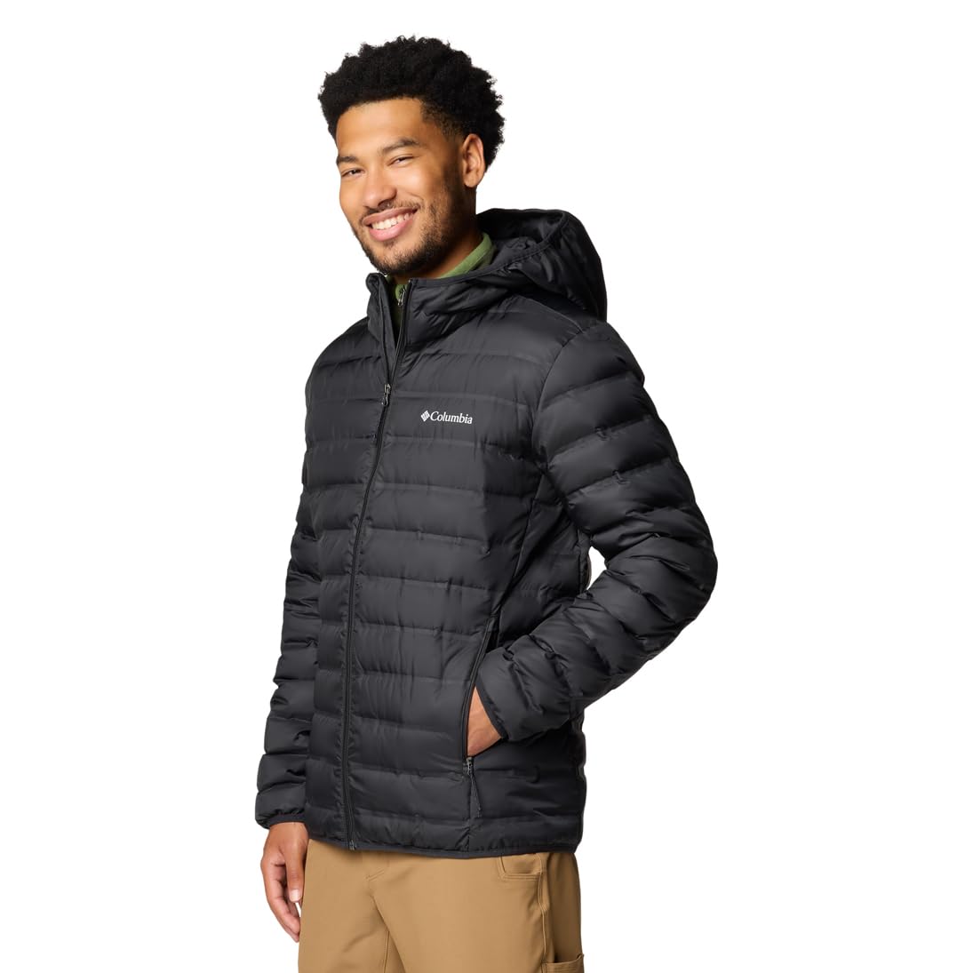 Columbia Herren Lake 22 Down Hooded Jacket Daunenjacke mit Kapuze (1er Pack)