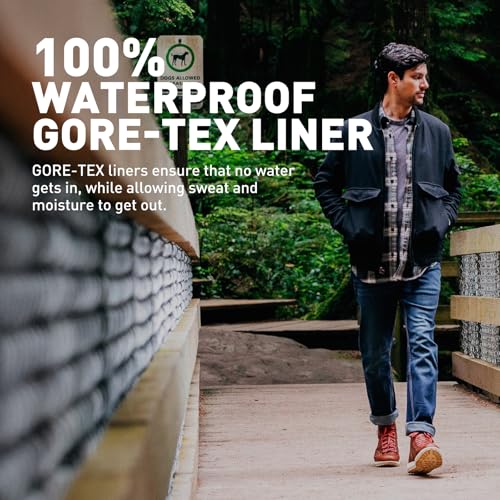 Danner Logger 917 6" Waterproof Hiking Boots for Men - Full-Grain Leather with Breathable Gore-Tex, Vibram SPE Midsole, and 917 Traction Outsole3