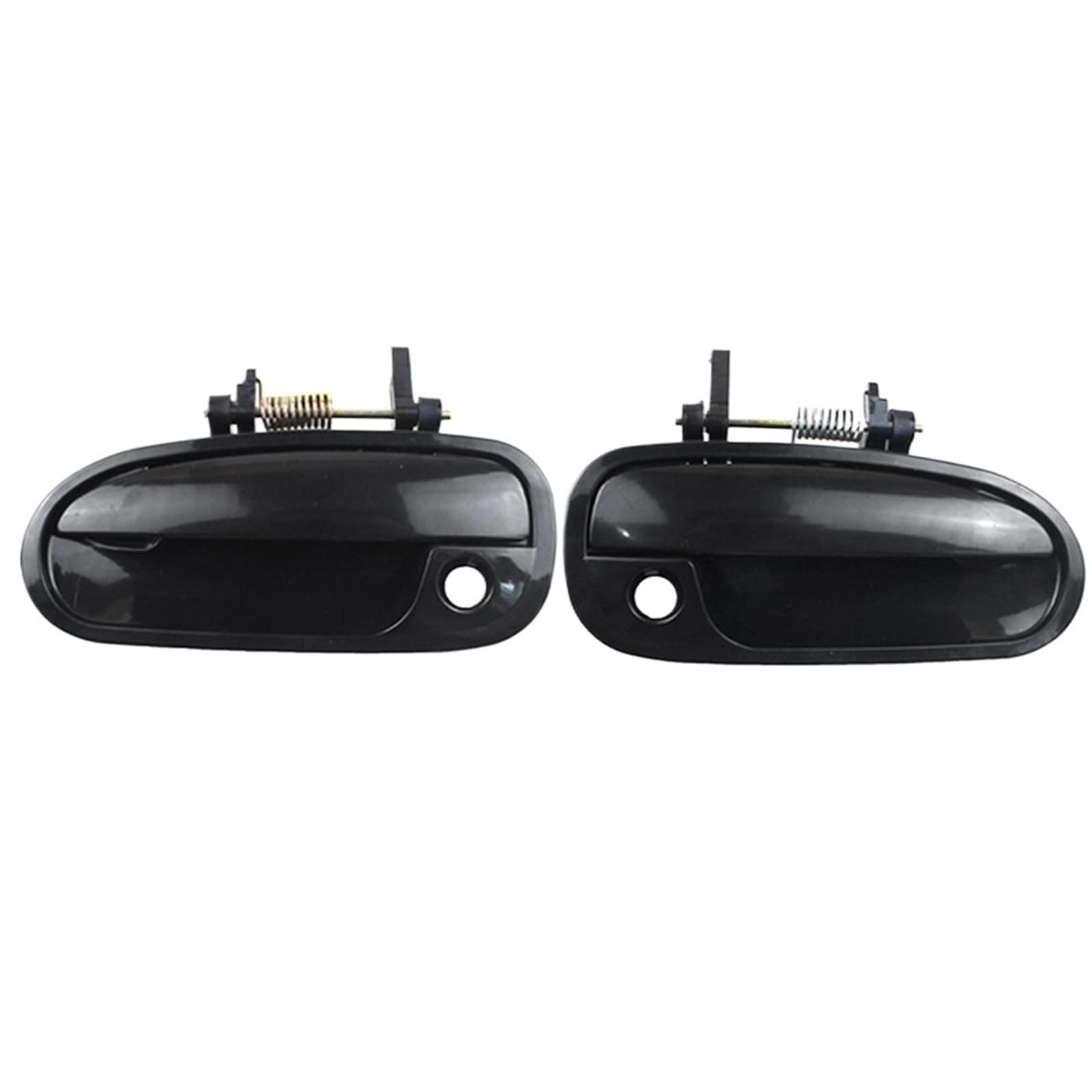 Kpuwers 2 Piece Front Door Exterior Door Handle Set Of 2 Front Rear Pair Car Outside Exterior Door Handles 72180S04j01 For Civic Ek3 1996 1997 1998 1999 2000 Handles Replacement(2 Piece Front Door)