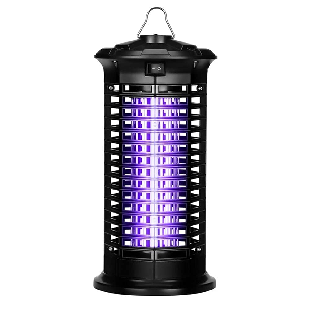 Lámpara para Matar Insectos al Aire Libre, Zapper eléctrico para Matar Mosquitos, trampas para Moscas con luz Ultravioleta física, Mata Insectos electrónico a Prueba de Agua, para Interiores y exter