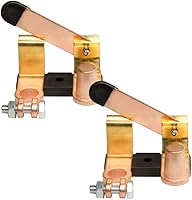 Vista 12 de Interruptor de desconexión de batería de poste lateral de 12 V/24 V, 250/750 amperios, aislador de hoja de cuchillo, corte de energía para automóvil