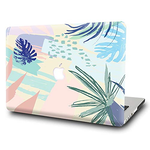 MacBook Air 13 Zoll Hülle 2019 2018 Release A1932,AJYX Kunststoff Schutzhülle Laptop Shell Snap On Case für Mac Air 13 Zoll mit Retina Display &