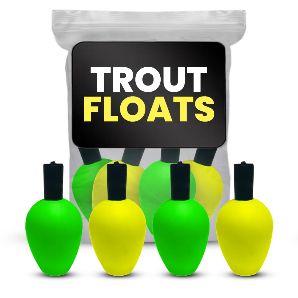 Bobbers for Fishing/Bright Floats - Trout, Crappie, Walleye, Panfish