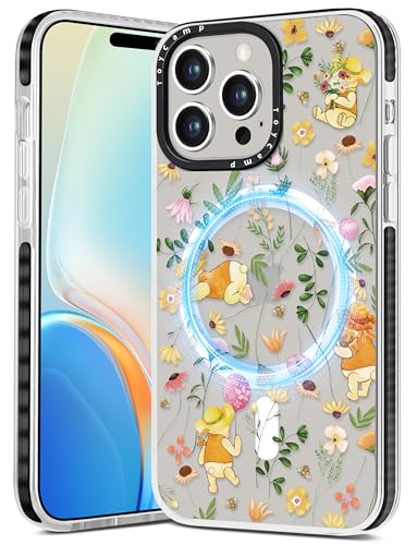 Toycamp for iPhone 16 Pro Max Case - Compatible with MagSafe Women Girls Cute Phone Cover Magnetic with Shockproof Protective Girly Aesthetic Designer Case for iPhone 16 Pro Max 6.9