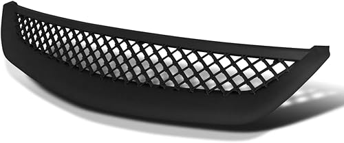 Spec-D Tuning JDM - Rejilla de malla para parachoques delantero, color negro, compatible con Honda Civic 2/4Dr Coupe Sedan 2001-2003
