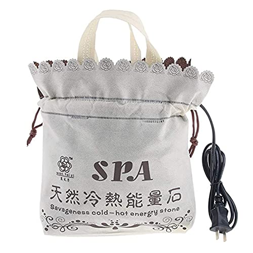 Massage Stones Heater Electric Hot Stone Heater Massage Stones Heating Bag Hot Stone Massage Kit Hot Stones Warmer for Massage Stones