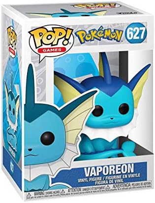 Funko Pop! Games: Pokemon - Vaporeon Vinyl Figure Funko Pop! Games: Pokemon - Vaporeon Vinyl Figure | Pop Pokemon | 2 Funko Pop! Games: Pokemon - Vaporeon Vinyl Figure | Pop Pokemon