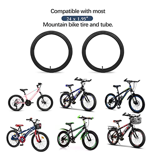 YunSCM 2 confezioni copertoni 24x1.95 ETRTO 50-507...