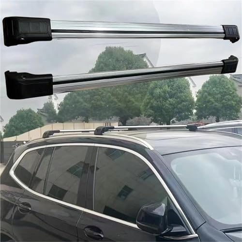 Barras transversales de aluminio antirruido para techo de coche X2 5