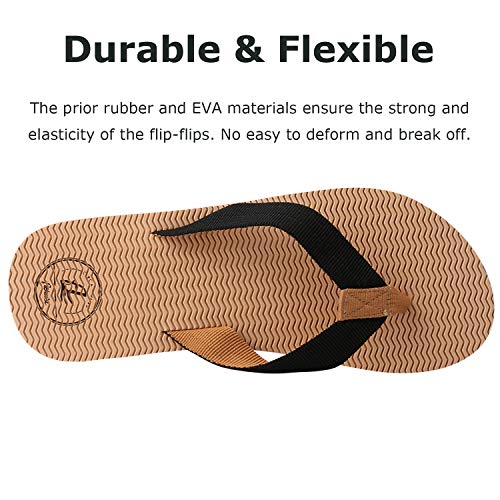 Women Open Toe Flip Flop, Non Slip Summer Holiday Beach Sandals Shower Shoes3