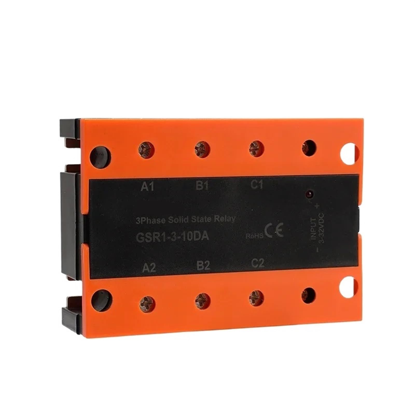 Relais à semi-conducteurs triphasé 60A DC AC statique SSR GSR1 - 3