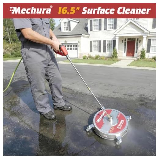 MECHURA 16.5" Pressure Washer Surface Cleaner