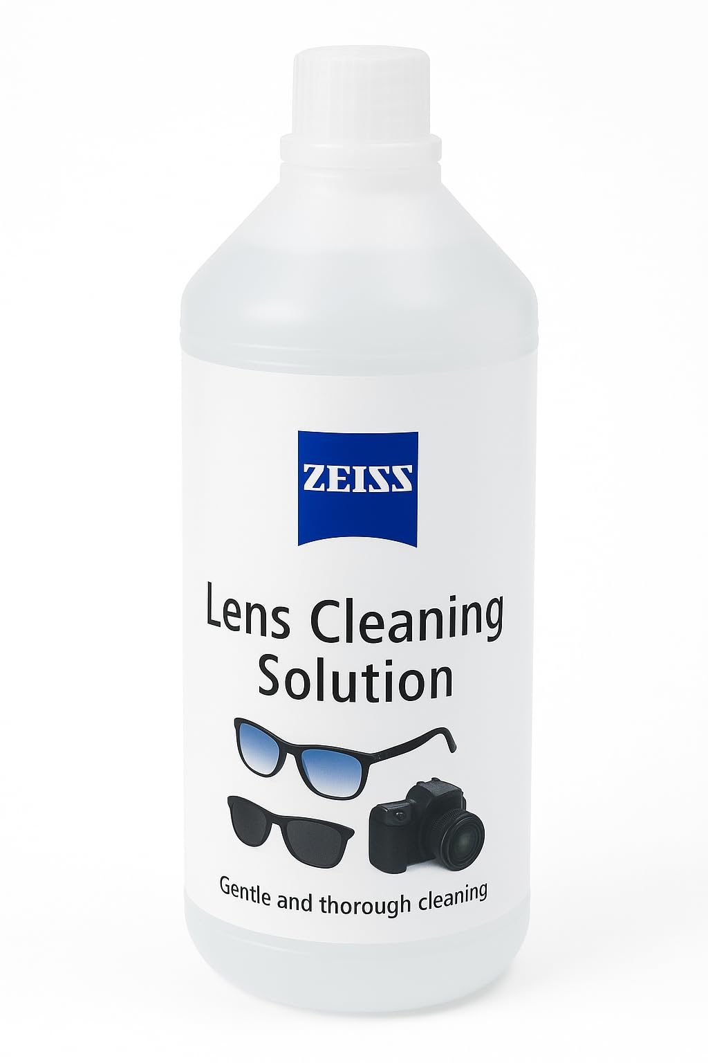 ZEISS Lens Cleaning Solution bottle– 1000ml | Streak-Free, Anti-Static & Safe for All Eyewear, Camera Lenses & Screens — Amazon image 3