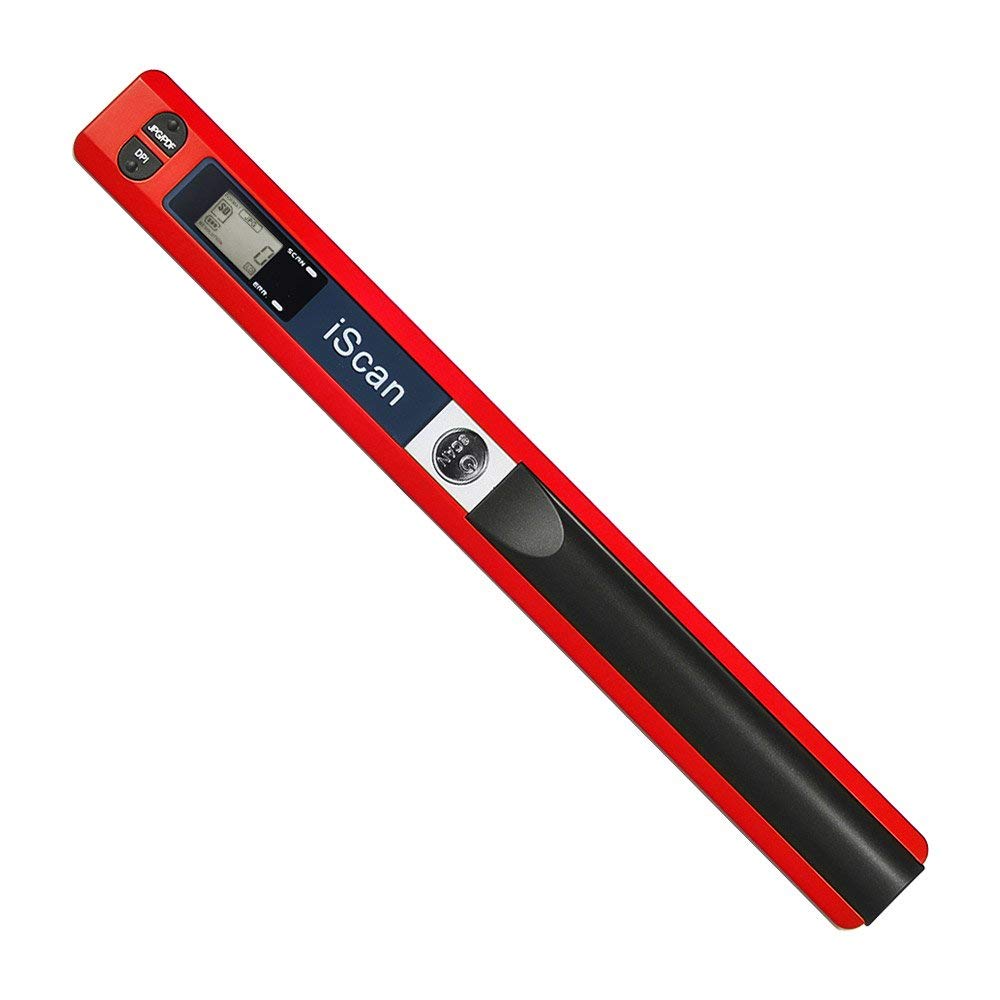 ECOiNVA para iScan Wand Escáner portátil de Documentos A4, 900DPI Escáner USB Escáner móvil Escáner móvil (Plata) — view 8