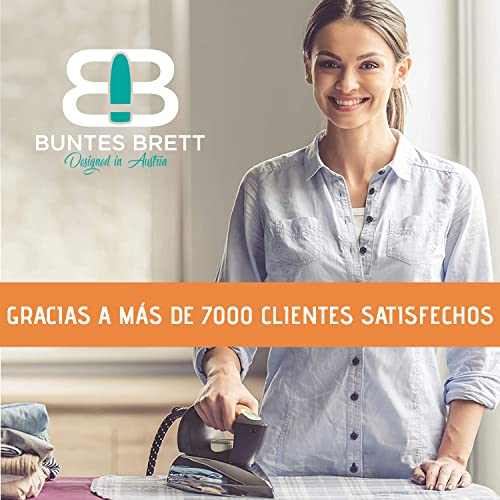 Funda para Tabla de Planchar (Tamaño M) | Universal hasta máx. de 120x40 cm | Funda de Planchar para Planchado Rápido y Fácil | Made in EU | Apta para Centro de Planchado | Rosa - imagen 6