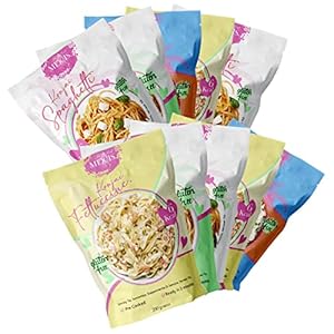 MICCIS. Konjac Noodles – Pasta – Rijst – Spaghetti – Fettuccine – Koolhydraatarm – Glutenvrij
