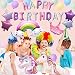 Unicornio Decoraciones Cumpleaños de Fiesta para Niños, Enormes 3D Globos de Unicornio...