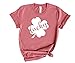 Lucky Shamrock St Patricks Day Shirt, Funny St Pattys Shirt Women Plus Size, Shamrock Feeling Lucy Tshirt for St Patrick's Day Outfit