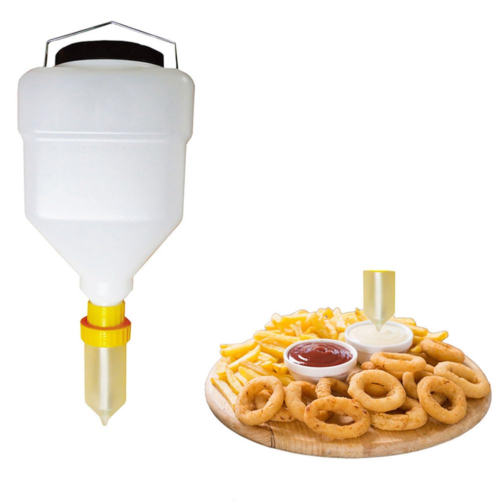 Bottiglie da spremere per condimenti, dispenser per salse da 3,5/5,5 l, design a prova di perdite, ricaricabile multiuso per cucina, campeggio, senape, sciroppo, insalata, uso esterno