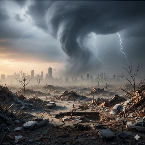 Dedicando aos que perderam familiares e bens materiais após o tornado no Paraná Brasil. cover art