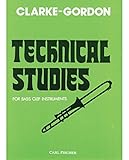 Carl Fischer Clarke-Gordon Technical Studies for Bass Clef Instruments