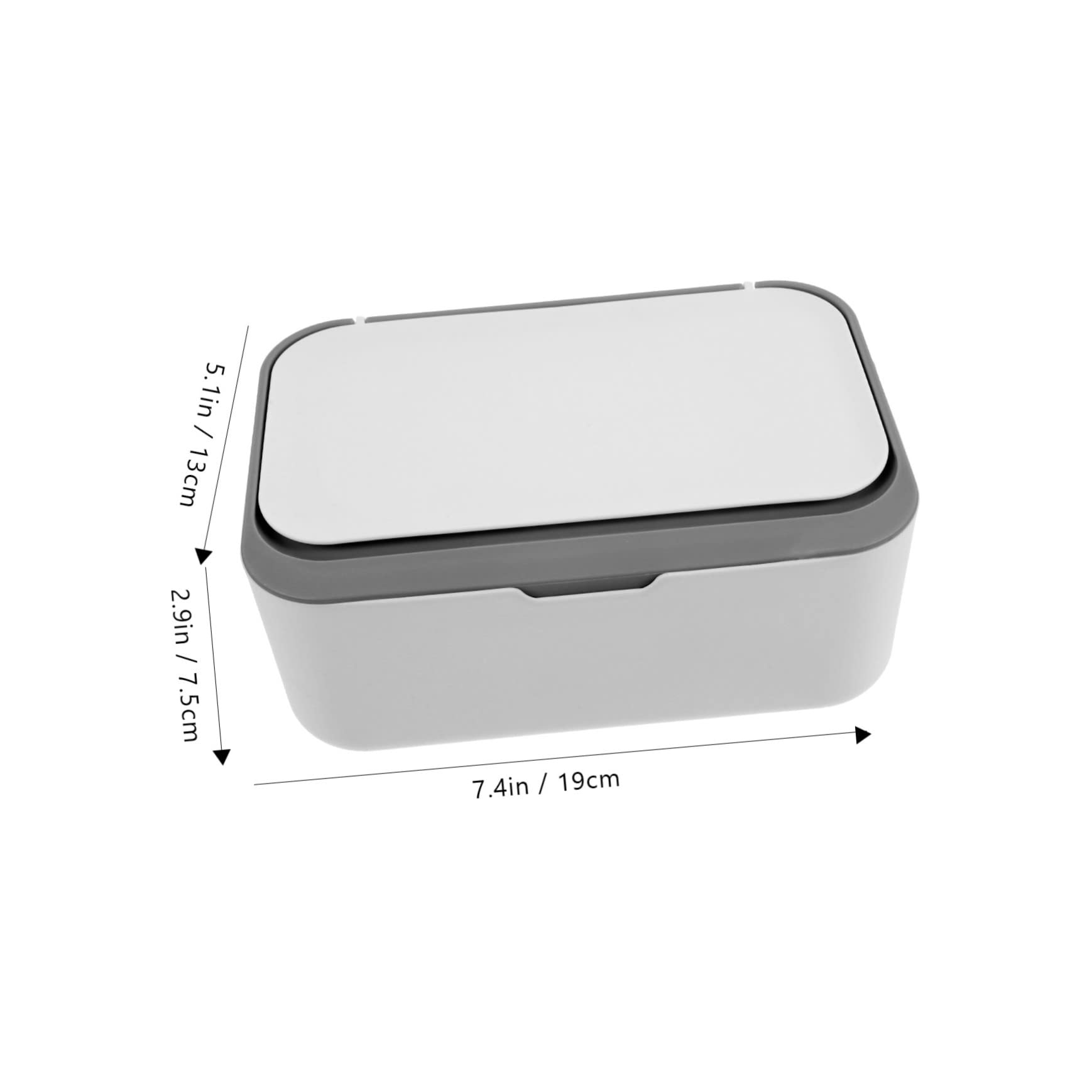 Unomor Travel Wipes Dispenser Portable Wipes Container Refillable for Baby Home Bathroom