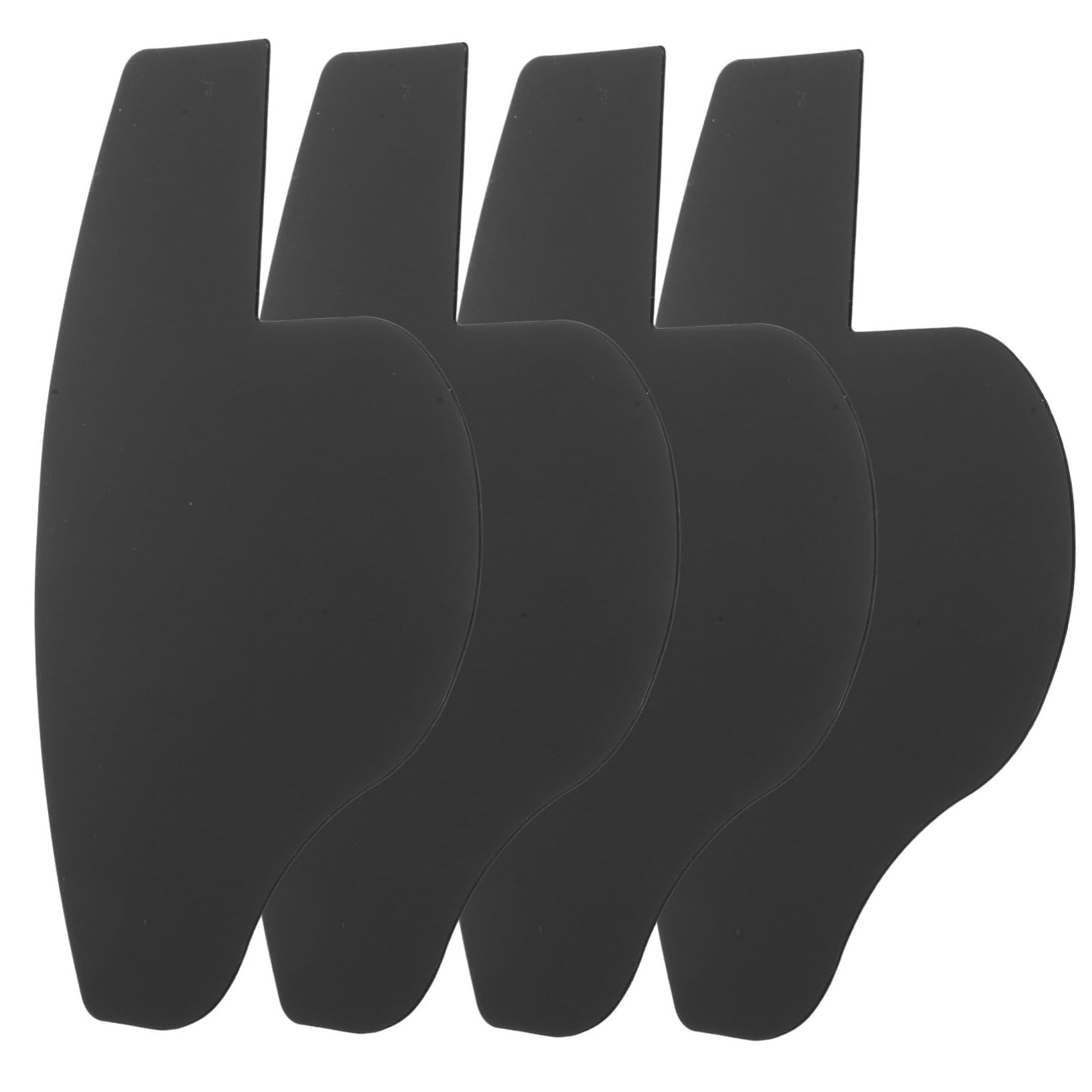 MUSISALY Beard Template for Hairline Shaping Tool Hairline Enhancing Card Beard Applicator Card Tool