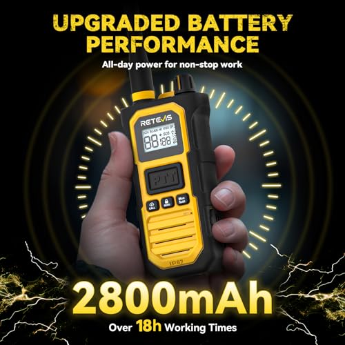 Image of Retevis RB48 Pro High Power Two Way Radios Long Range,IP67 Waterproof Radio