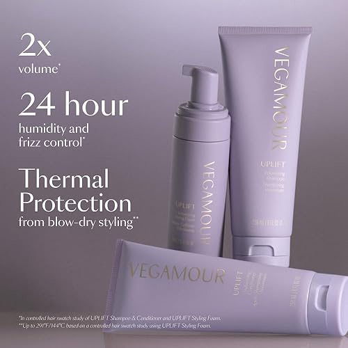 Miniatura 2 de UPLIFT Champú voluminizador para cabello fino, plano y adelgazante, proporciona volumen y resiste la humedad, fórmula no pegajosa, cabello suave y