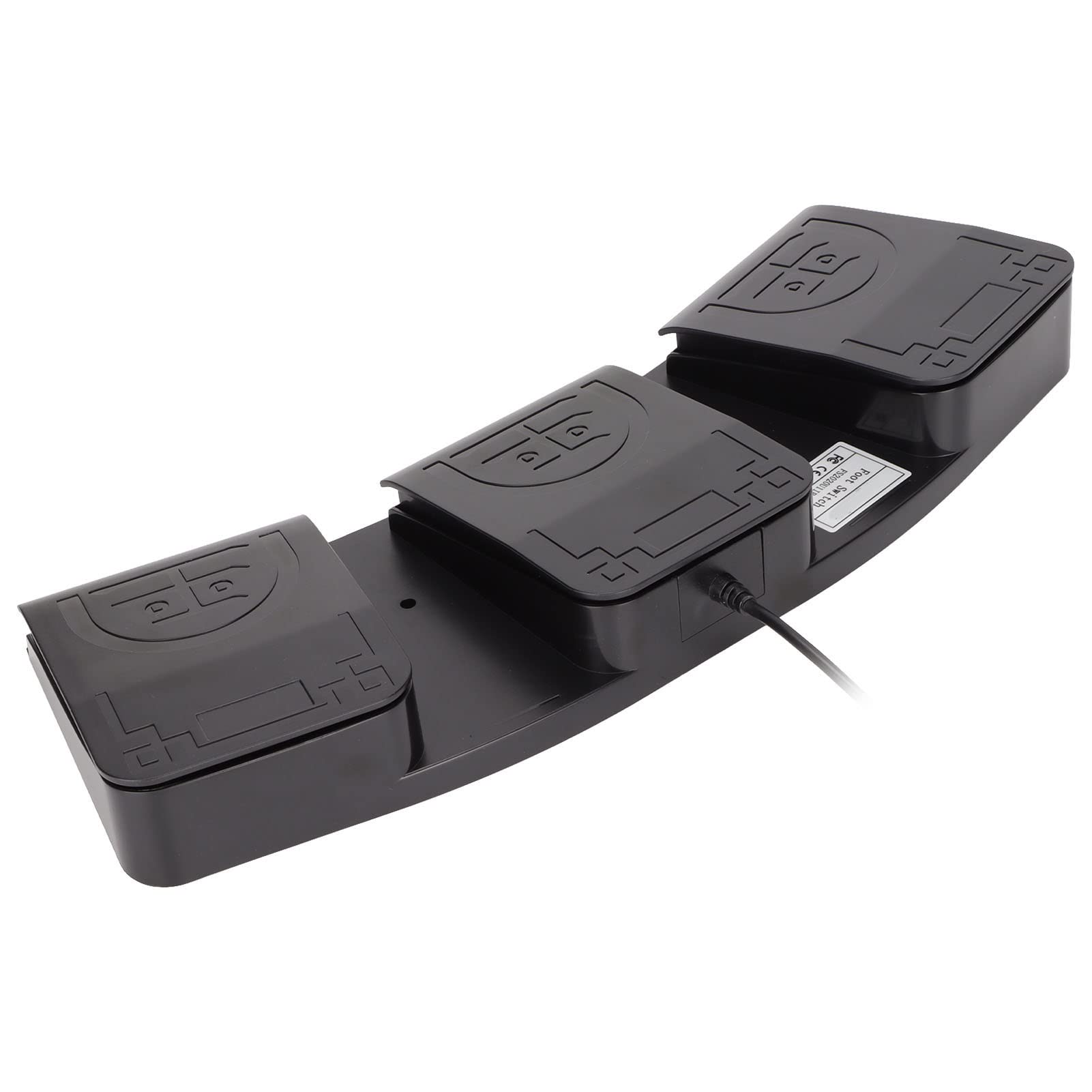 Bewinner Przełącznik Nożny USB Wielofunkcyjny Ergonomiczny Łatwa