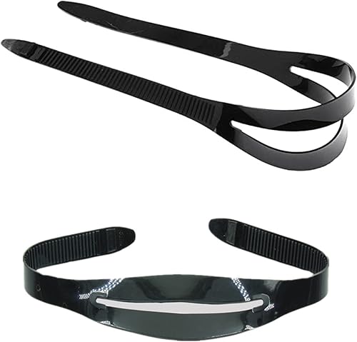 2 piezas de repuesto de correa de silicona para máscara de buceo, accesorios universales de silicona flexible para gafas de natación, gafas de