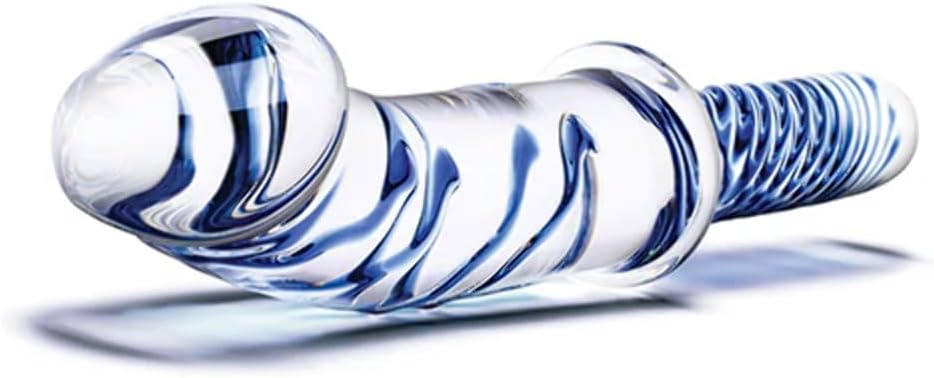 Electric EEL Inc. 80906: Realistic Double Glass Dildo Handle 11In