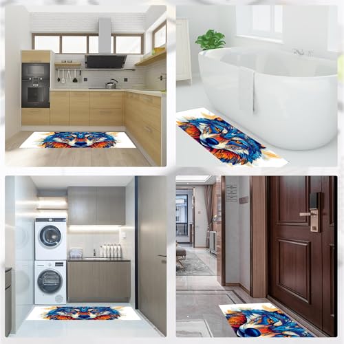 Tapis de cuisine antiderapant lot de 2 pour eviter la fatigue au sol