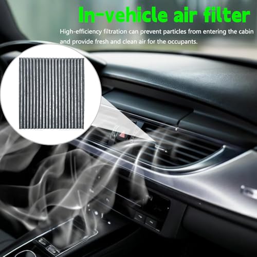 Image of Cabin Air Filter, Automotive Replacement Air Filters with Activated Carbon, for CF10285