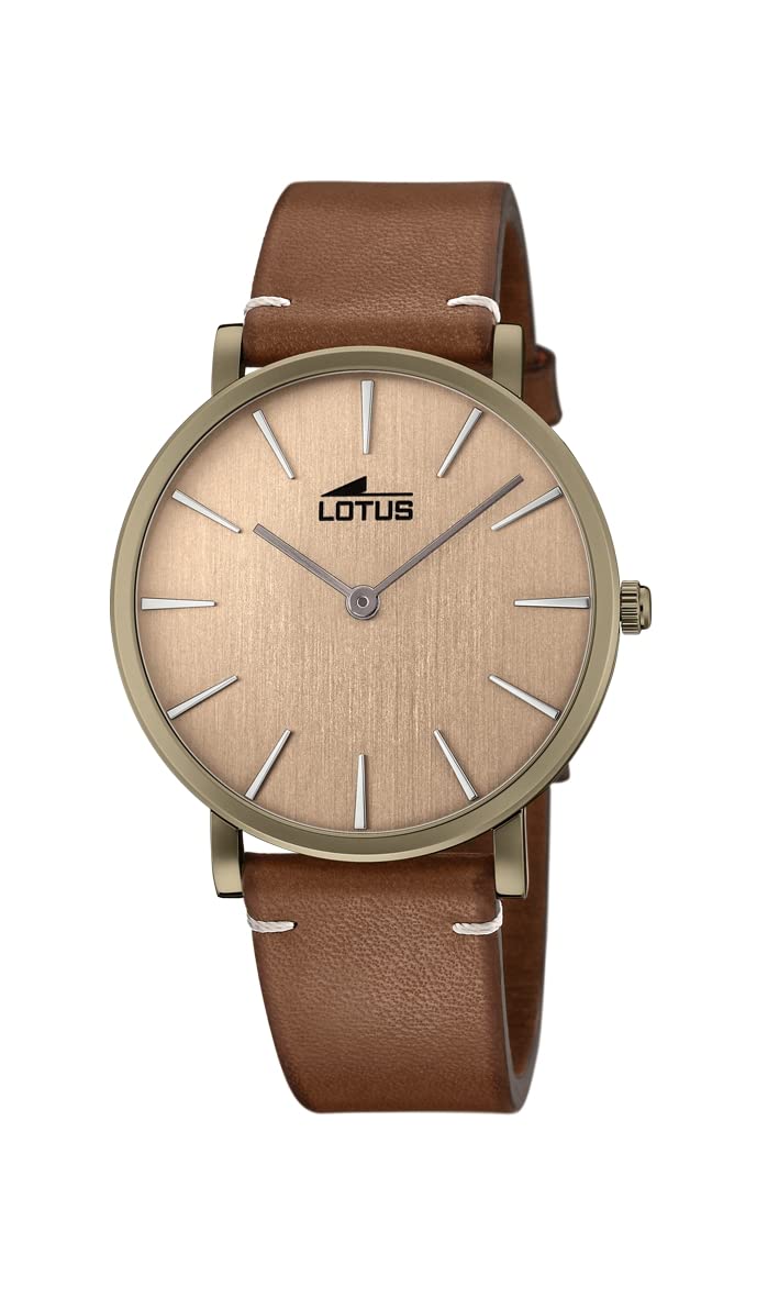 Orologio Lotus Minimalist 18783/2 Rame Cinturino in Pelle, Uomo