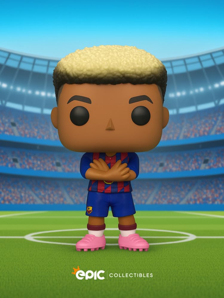 Amazon.co.jp: Epic Collectibles Pop Football:バルセロナ - ラミン