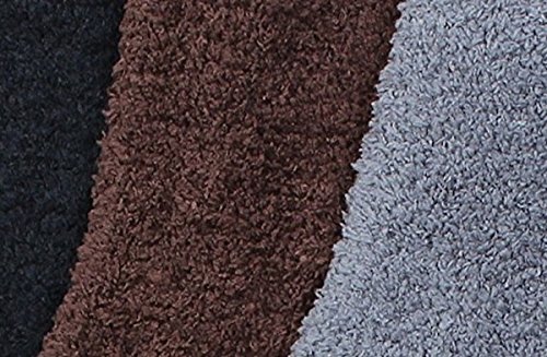 Image of Stanzino 6 PAIRS WOMEN COZY FUZZY NON SKID STRIPES SUPER SOFT WINTER SLIPPER SOCKS 9-11